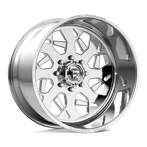Fuel Forged FF111 5X139.7 22X10 -25 GLOSS BLACK MILLED One Day Deal