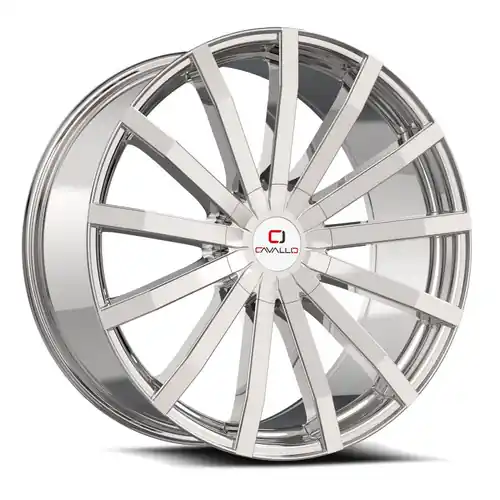 Super Sale Cavallo CLV-52 5x114.3/5x120 18x8 +35 Nano Chrome