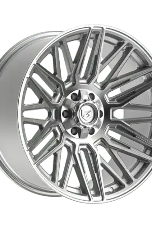 Authentic Gear Off Road 770BS 6X135/6x139.7 22x10 +10 Brushed Silver