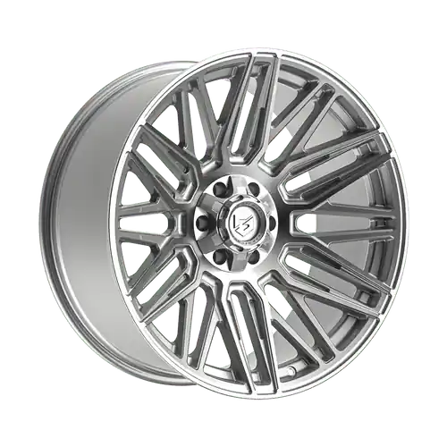 Authentic Gear Off Road 770BS 6X135/6x139.7 22x10 +10 Brushed Silver