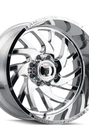 American Truxx Xclusive AT1907 8x170 26x14-76 Chrome Handmade