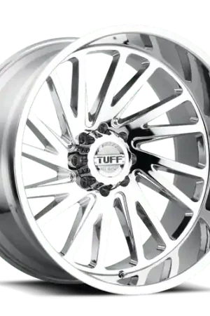 Tuff T2A 8X165.1 26X14 -72 CHROME Must Have