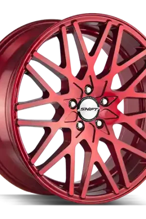 Fresh Stock Shift Formula 5x120 22x9 +15 Candy Red