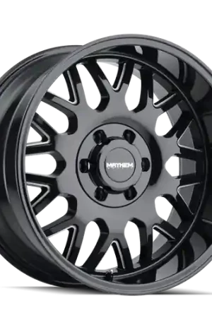 Best Choice Mayhem Tripwire 8110 5x139.7/5x150 20x10-19 Gloss Black/Milled Spokes