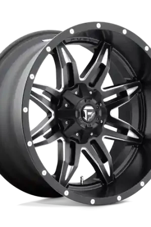 Place Order Fuel 1PC D567 LETHAL 8X170 18X9 -12 MATTE BLACK MILLED