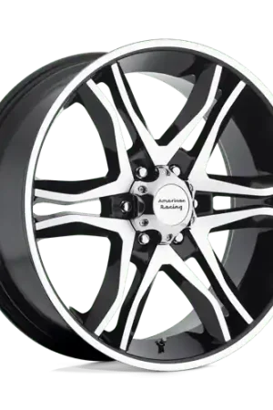 American Racing AR893 MAINLINE 5X127 16X8 0 GLOSS BLACK MACHINED No Minimum Order
