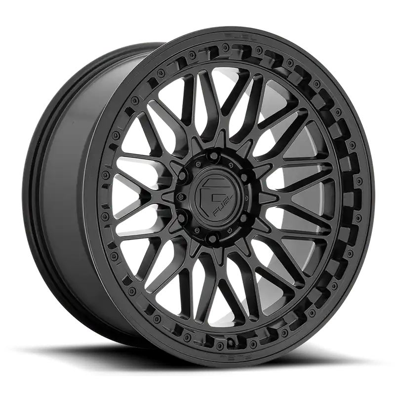 Latest Fuel D757 Trigger Wheel 17x9 6x139.7 Matte Black -12mm - FREE T-SHIRT INCLUDED!