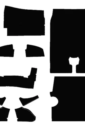 Money Back Guarantee Trunk Floor Mat Cover for 1959 Oldsmobile 98 Hardtop 2-DR Standard Rear 8 pieces