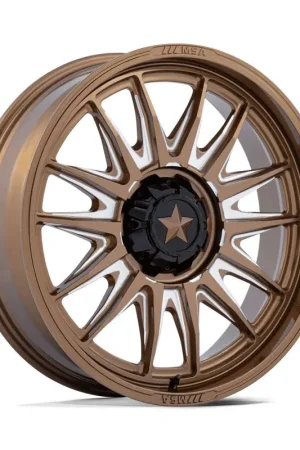 Limited Time Msa Offroad M55 Commander Atv Utv Wheel 20x7 4x110 Gloss Bronze Milled 0mm MA055ZE20704000 - FREE T-SHIRT INCLUDED!