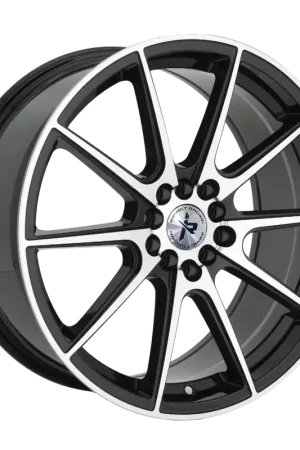 Impact Racing 503 Wheel 18x8 5x105 & 5x114.3 Gloss Black With Machined Face 38mm - FREE T-SHIRT INCLUDED! Price Drop