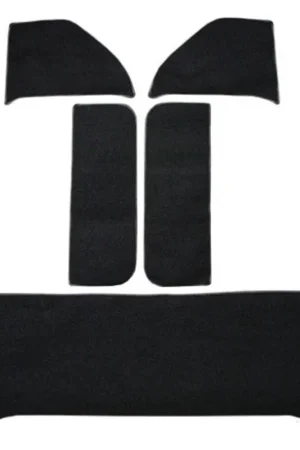 Viral Carpet for 1960-1963 GMC 1000 Series Rear Cab Wall Door & Kick Panels Loop