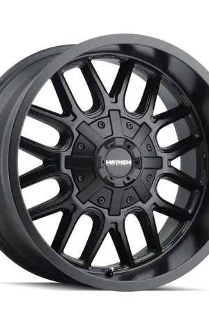 Mayhem Cogent Wheel 17x9 6x135 & 6x139.7 Matte Black -12mm Handmade