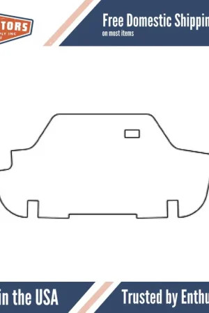 Save Now Trunk Floor Mat Cover for 1974-1978 Matador Ultra High Definition Rubber Smooth