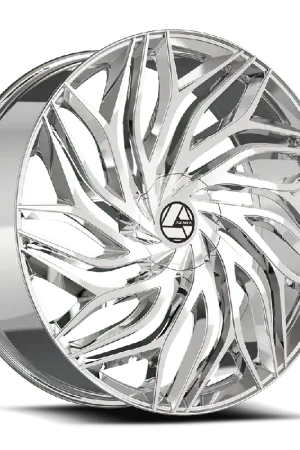Azara Aza-537 Wheel 18x8 5x112 & 5x114.3 Nano Chrome 35mm Buy Online