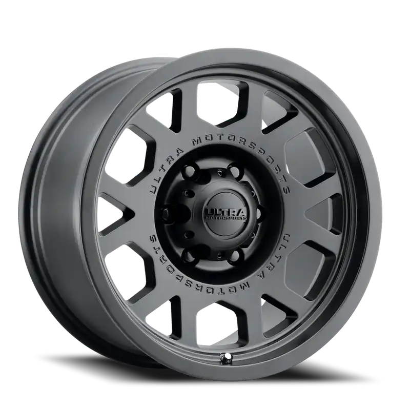 Fan Favorite Ultra 114Sb The Chief Wheel 18x9 6x135 Satin Black 1mm