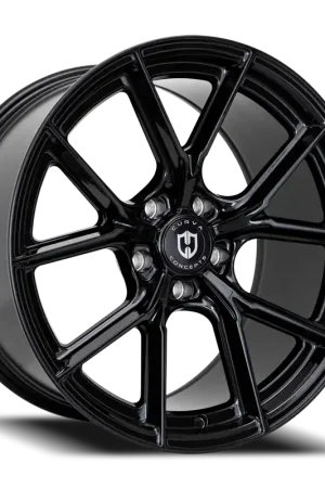 Limited Time Curva Cff70 Wheel 18x8.5 5x114.3 Gloss Black 35mm
