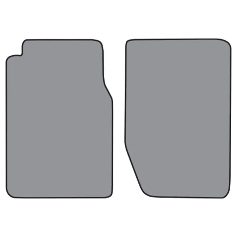 Top Rated Floor Mats for 1965-1968 Jeep J-2700 (JE268F) 2Pc