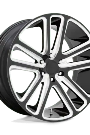 Dub S255 Flex Wheel 24x10 6x139.7 Gloss Black Milled 30mm - MINIMUM PURCHASE OF 4 WHEELS - FREE T-SHIRT INCLUDED! Hot Deal