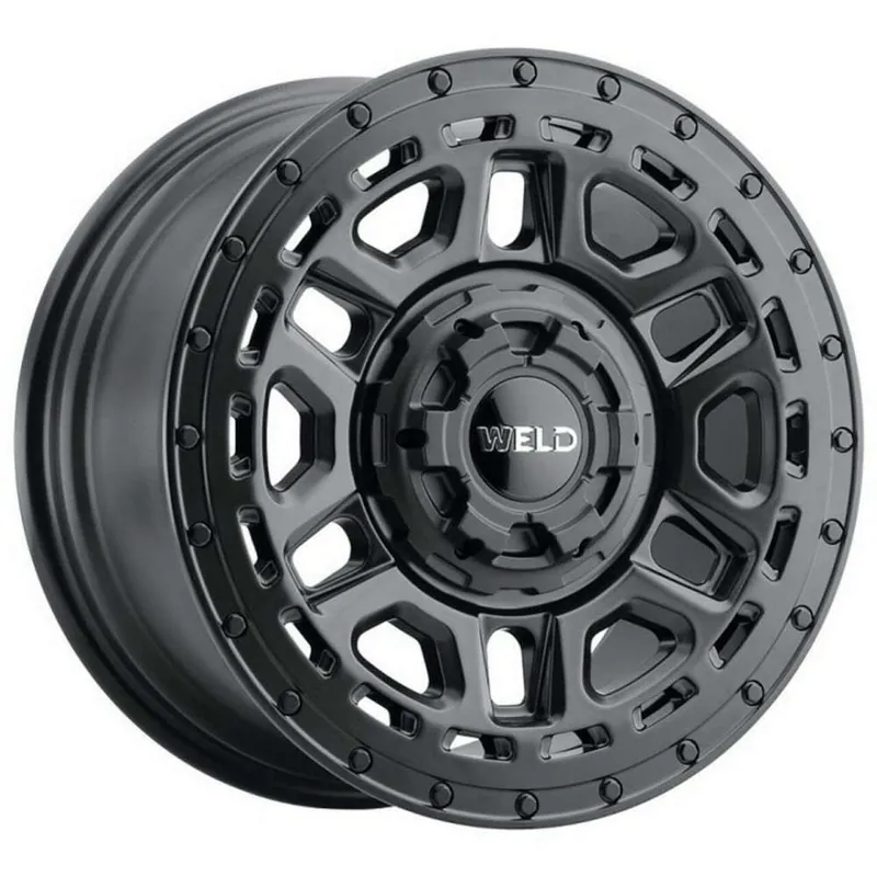 Flash Sale Weld Off-Road Crux Wheel 22x10 5x127 & 5x139.7 Satin Black -18mm - FREE T-SHIRT INCLUDED!