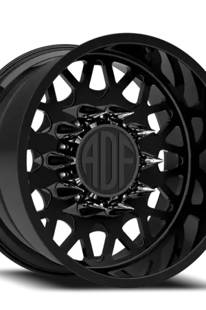 Adf Hot Shot Wheel 24x12 5x135 Gloss Black -40mm - MINIMUM PURCHASE OF 4 - FREE T-SHIRT INCLUDED! Holiday Sale