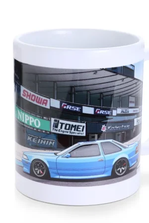 High Quality Tomei White Mug - MZ21 Soarer Suzuka - Universal