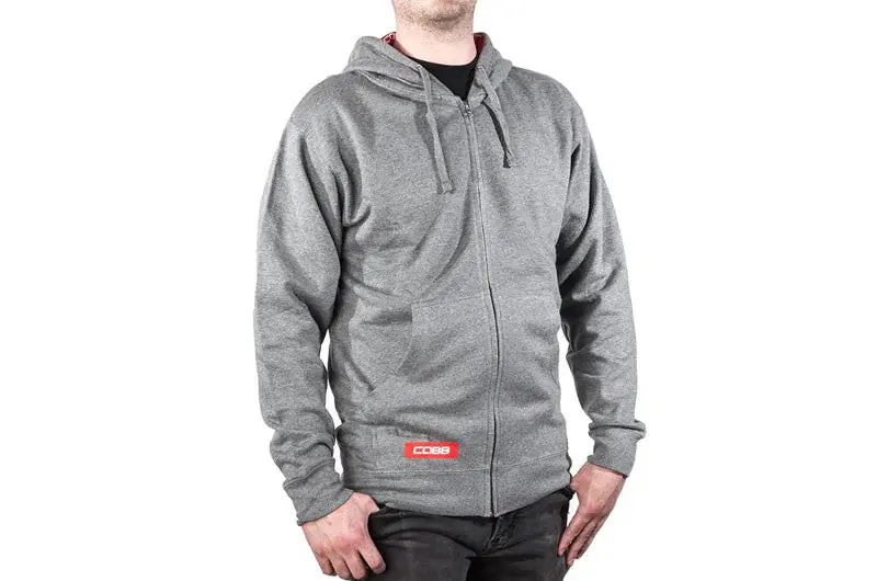 COBB Grey Zip Hoodie X-Large Best Seller