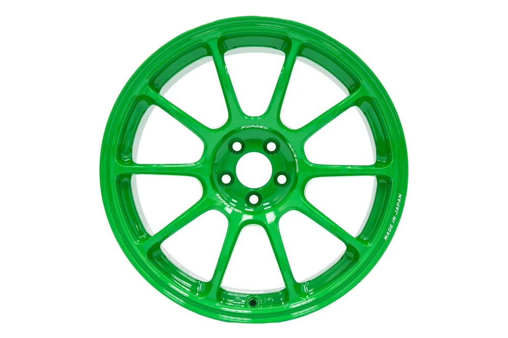 Mega Sale Volk ZE40 Takata Green 18x9.5 +38 5x114.3 (Single Wheel) - 2015-2024 Subaru WRX / 2015-2021 STI / 2019-2024 Forester