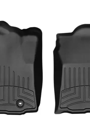 Price Cut WeatherTech 16+ Toyota Tacoma Double Cab (Auto Trans Only) Front FloorLiner - Black