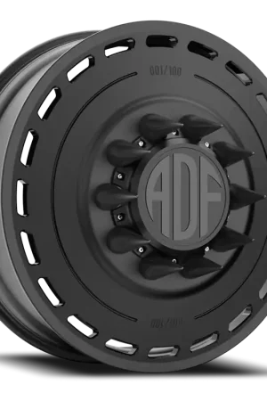 Adf Ltd Dually Wheel - 20x8.25 8x165.1 Satin Black 144mm - MINIMUM PURCHASE OF 4 - FREE T-SHIRT INCLUDED! Sale