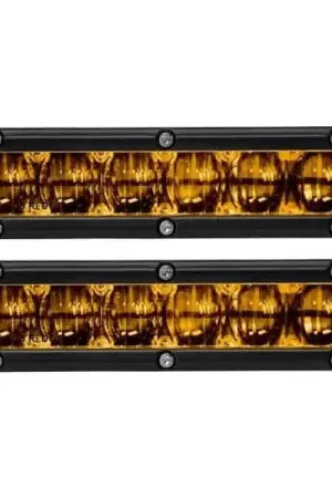 Rigid Industries 6in SR-Series Pro Dot / SAE Fog Lights (Pair) - Selective Yellow Limited Offer