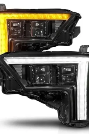 ANZO 22-24 Toyota Tundra (w/Factory LED Refl.) Z-Series Full LED Proj Headlights - Pass. Side ONLY Price Drop