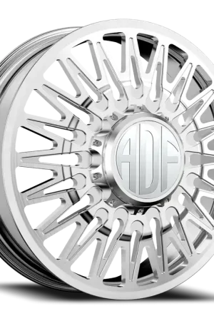 Warranty Included Adf Bobtail Dually Wheel 28x8.25 8x200 Brushed 132mm - MINIMUM PURCHASE OF 4 - FREE T-SHIRT INCLUDED!