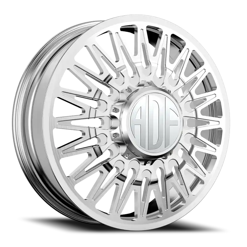 Warranty Included Adf Bobtail Dually Wheel 28x8.25 8x200 Brushed 132mm - MINIMUM PURCHASE OF 4 - FREE T-SHIRT INCLUDED!
