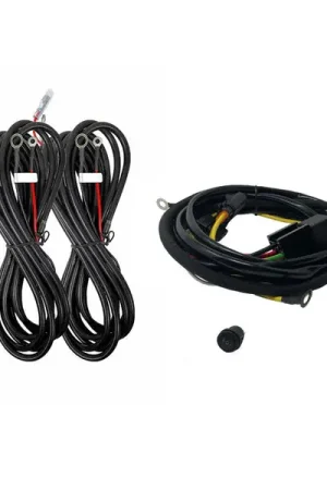 Shop Now KC HiLiTES Platform One Profile SideCast 4-Light Wiring Kit for 24-25 Toyota Tacoma Double Cab