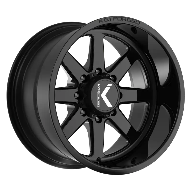 Handmade Kg1 Okto Wheel 22x10 8x170 Gloss Black -18mm - FREE T-SHIRT INCLUDED!