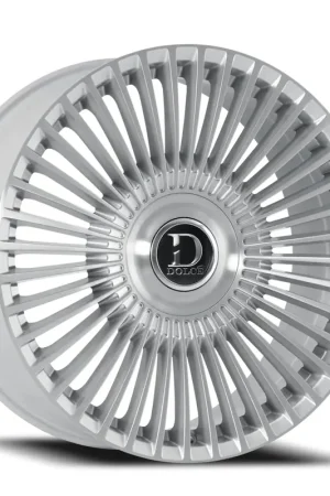 Dolce Luxury Trento Wheel 20x10.5 5x112 & 5x114.3 Gloss Sliver With Brushed Face 40mm TRENTO-2010512GSBF - FREE T-SHIRT INCLUDED! Get Yours