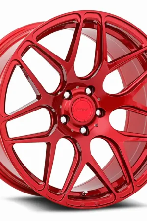 Fresh Stock Mrr Fs1 Wheel 20x11 5x120 Candy Red 35mm - FREE T-SHIRT INCLUDED!