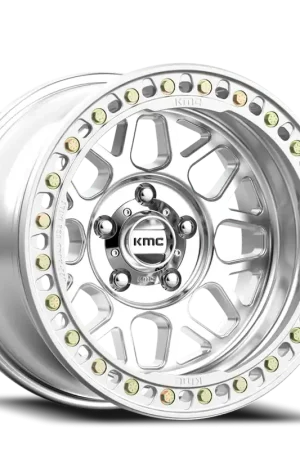 Kmc Km235 Grenade Crawl Beadlock Wheel 18x9 8x165.1 Machined -24mm - FREE T-SHIRT INCLUDED! Place Order