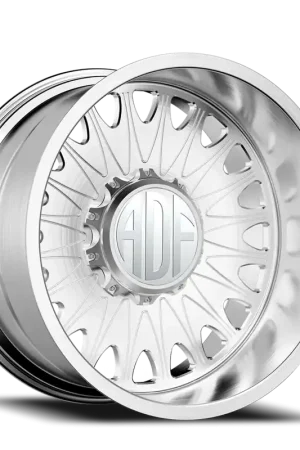 Adf Roulette - Wheel 26x16 8x165.1 Brushed -101mm - MINIMUM PURCHASE OF 4 - FREE T-SHIRT INCLUDED! Authentic
