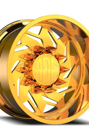 Adf Flex Right Dually Wheel 22x14 8x210 24K Gold -76mm - MINIMUM PURCHASE OF 4 - FREE T-SHIRT INCLUDED! Super Sale
