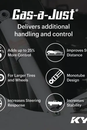 KYB 21-23 Ford Mustang Mach-E Gas-A-Just Gas Shock - Rear Fast Shipping