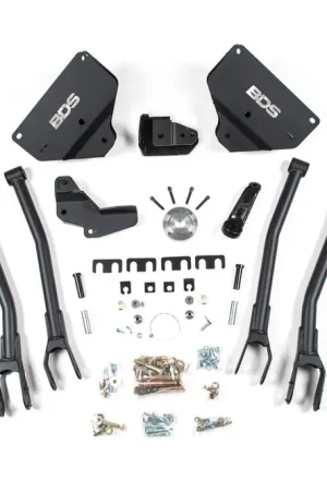 Best Choice 4 Inch Lift Kit w/ 4-Link | Ram 2500 w/ Rear Air Ride (14-18) 4WD | Gas