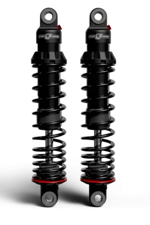 Progressive 91-05 Harley Dyna 494 Series Shocks 14.0in Bushing - Black Final Sale
