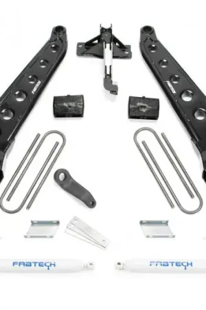 Fabtech 17-21 Ford F250/F350 4WD Gas 6in Rad Arm Sys w/Coils & Perf Shks Don’t Miss Out