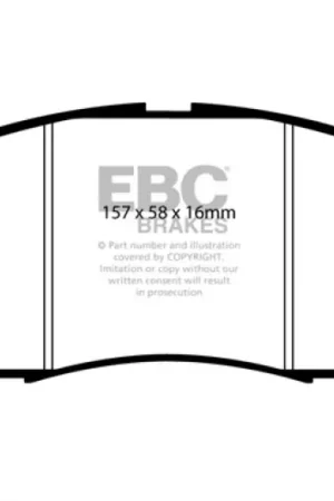 EBC 08-13 Infiniti EX35 3.5 Redstuff Front Brake Pads Factory Price