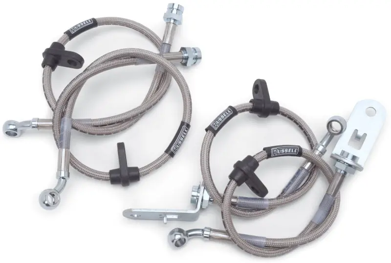 Last Chance Russell Performance 97-06 Jeep Wrangler (TJ) with 4-6in lift Brake Line Kit