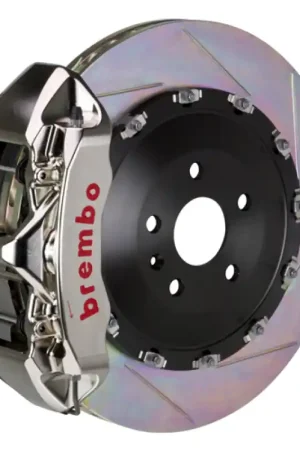 Top Rated Brembo 06-10 M5/06-10 M6 Front GTR BBK 6 Piston Billet 405x34 2pc Rotor Slotted Type1 - Nickel