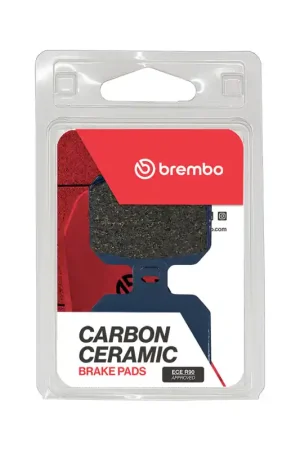 Deal Brembo OE 04-13 Derbi GPR Racing 50cc/08-15 Rieju Tango 250cc Carbon Ceramic Brake Pad - Front