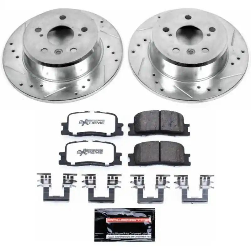 Power Stop 01-03 Toyota Highlander Rear Z36 Truck & Tow Brake Kit Warranty Included