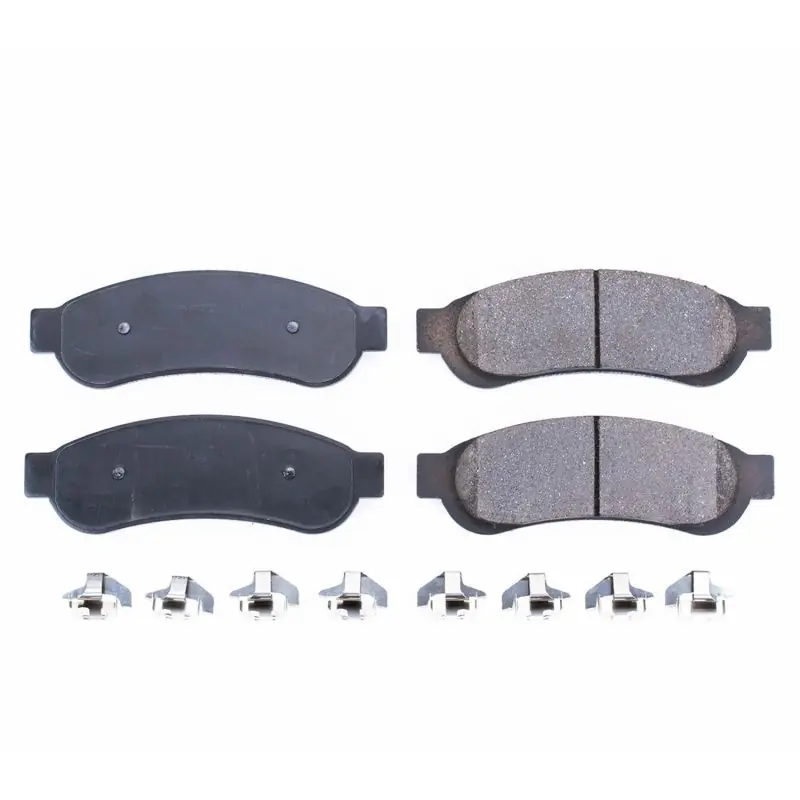 Top Pick Power Stop 10-12 Ford F-250 Super Duty Rear Z17 Evolution Ceramic Brake Pads w/Hardware